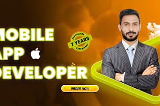 develop professional ios mobile apps in swift or react native