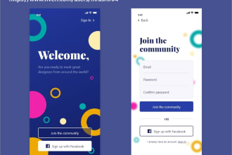 design and develop your mobile app in flutter