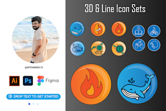 design amazing icon sets for apps and website