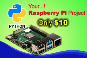 do your project on raspberry pi, arduino and esp all modules