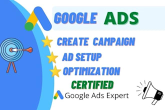 setup PPC campaign and google ads campaign