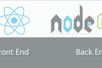be your react js and node js developer