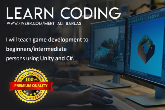 teach professional unity game development to anyone