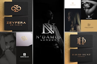 do a creative luxury fashion and clothing brand logo