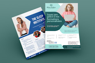design one pager, flyer