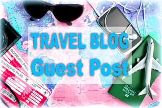 post a guest post on the travel blog