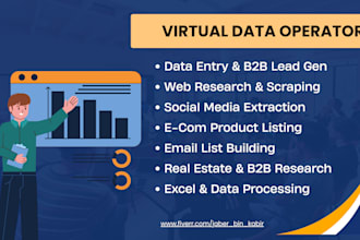 be your virtual assistant, data operator, and analyst