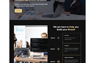 design a professional website or online store