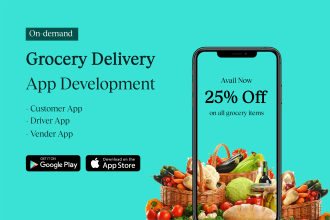 develop a grocery delivery app,online ordering app for online grocery store
