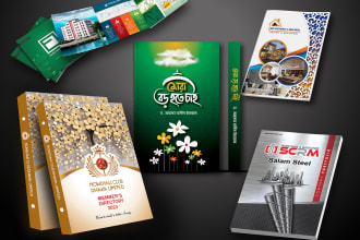 design attractive brochure, catalog, flyer, booklet for your business