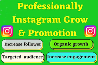 do ig marketing and promot instagram grow organic followers