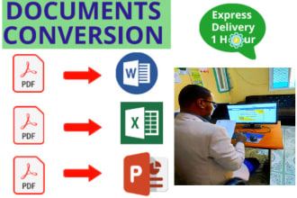 convert PDF to word and word to PDF
