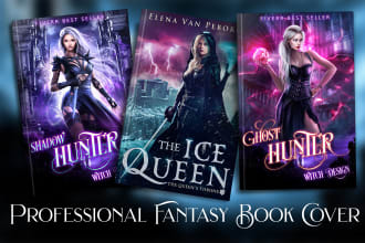 design professional fantasy book cover or ebook cover