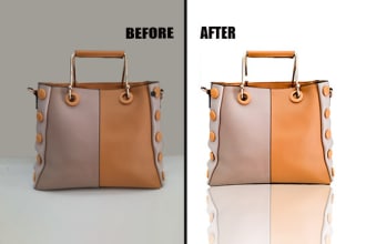 do product photo editing and product photo retouching
