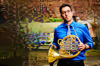 do a professional recording of your french horn ideas