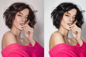 do professional photo retouching and enhancement work