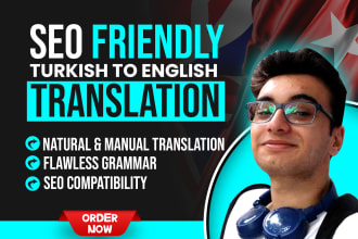 translate english to turkish and vice versa SEO friendly