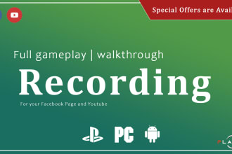 record full gameplay walkthrough for you