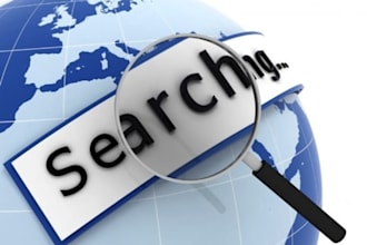 do research on the web about any topic