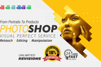 do any image retouch, editing and manipulation