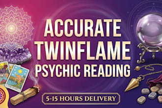 give you in depth twinflame psychic reading