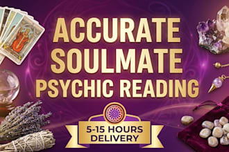 give you a psychic clairvoyant soulmate reading