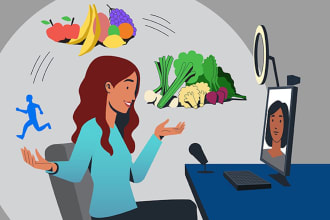 virtually assist you with anything related to nutrition and dietetics