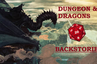 write dungeons and dragons character backstory
