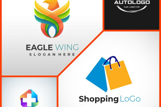 create modern luxury business logo design