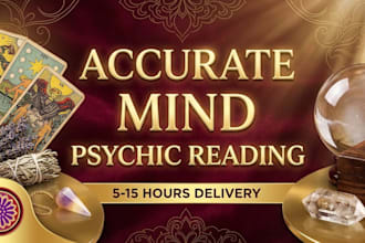 read anyone mind and give you a telepathy psychic reading