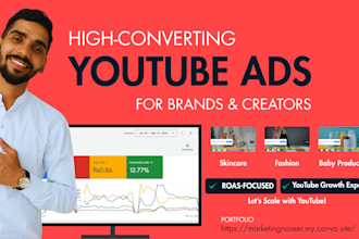 promote and grow your youtube channel with targeted ads and SEO