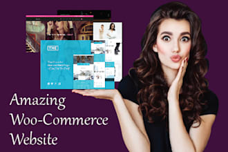 create ecommerce website for business, hotel and many more