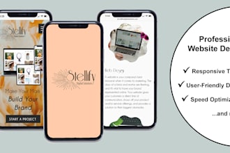 Hot Deals!  create a beautiful, professional website