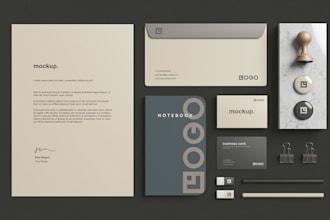 design a modern brand identity, style guide, and digital UI kit