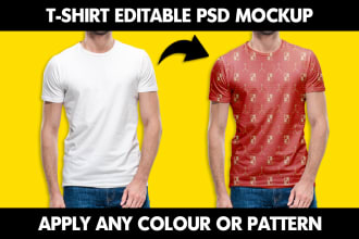 design tshirt PSD mockup or clothing PSD mockup