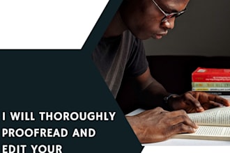 proofread and edit your documents and articles