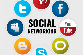 design facebook, instagram, twitter, linkedin, youtube cover