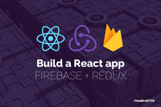 build react website with firebase