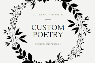 write a beautiful custom poem for you