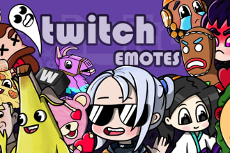 make amazing twitch emotes and badges