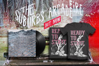 design shirts for your band, brand or movie