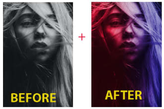 photo retouching  skin and image editing photoshop background