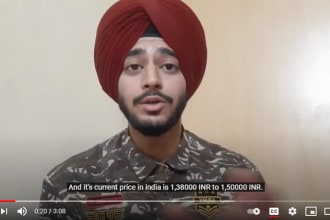 record a professional male voice over in english, punjabi or hindi