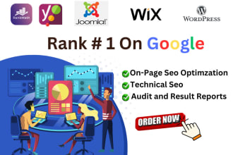 do website onpage yoast SEO and technical optimization of wordpress site