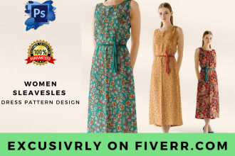 create a unique seamless and textile pattern design
