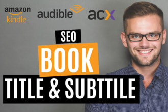 write an SEO book title and subtitle for amazon kindle