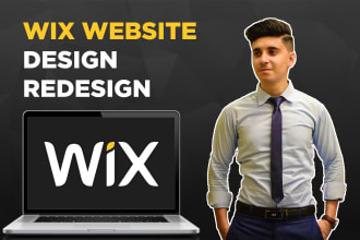create wix website design or develop wix ecommerce website
