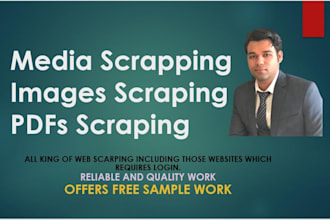 do high quality image and PDF scraping in just 1 day