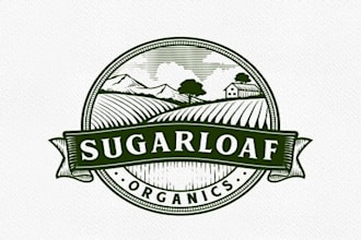 design organic cbd company logo