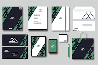 create elegant business cards and matching stationery items